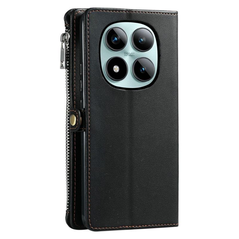 Læder Cover Xiaomi Redmi Note 15 Pro Plus 5g Telefon Etui Premium-design