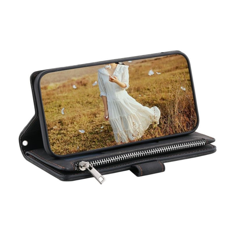 Læder Cover Xiaomi Redmi Note 15 Pro Plus 5g Telefon Etui Quiltet Design