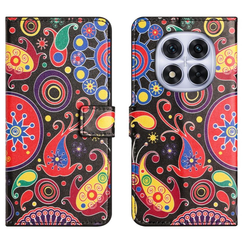 Lederhüllen Für Xiaomi Redmi Note 15 Pro Plus 5g Galaxienmuster