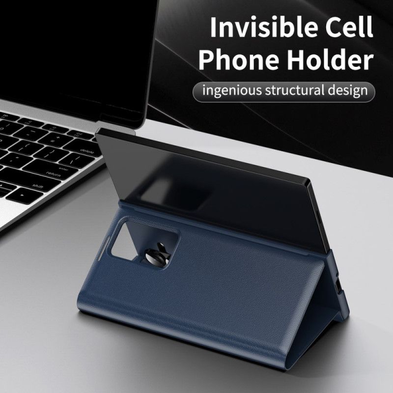 Case Samsung Galaxy Z Fold 7 Telefon Etui Kortholder Og Smart Window