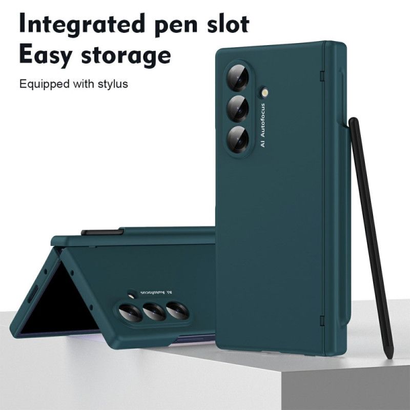 Cover Samsung Galaxy Z Fold 7 Hængselbeskytter Og Stylus Holder