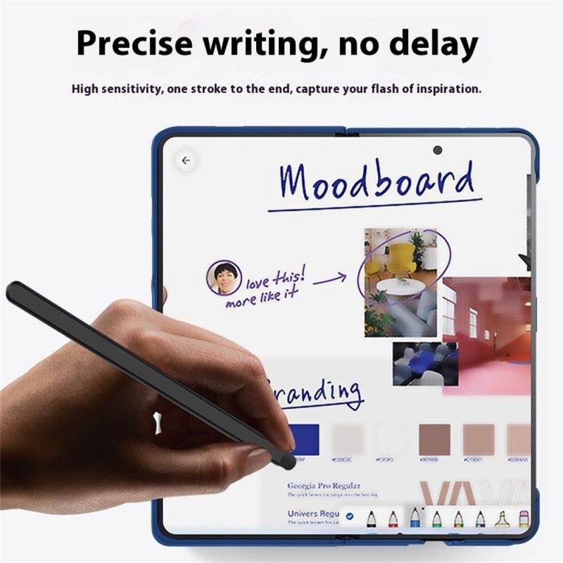 Cover Samsung Galaxy Z Fold 7 Hærdet Glasbeskyttelse Og Stylusholder