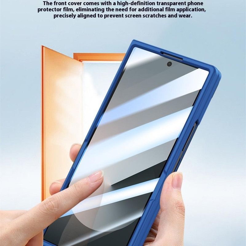 Cover Samsung Galaxy Z Fold 7 Hærdet Glasbeskyttelse Og Stylusholder