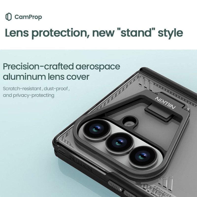 Cover Samsung Galaxy Z Fold 7 Iceblade Prop-serie Med Montering Og Objektivramme