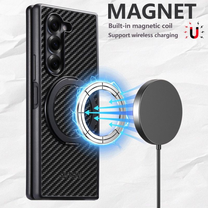 Cover Samsung Galaxy Z Fold 7 Magnetisk Hængsel Med Suteni-ringholder