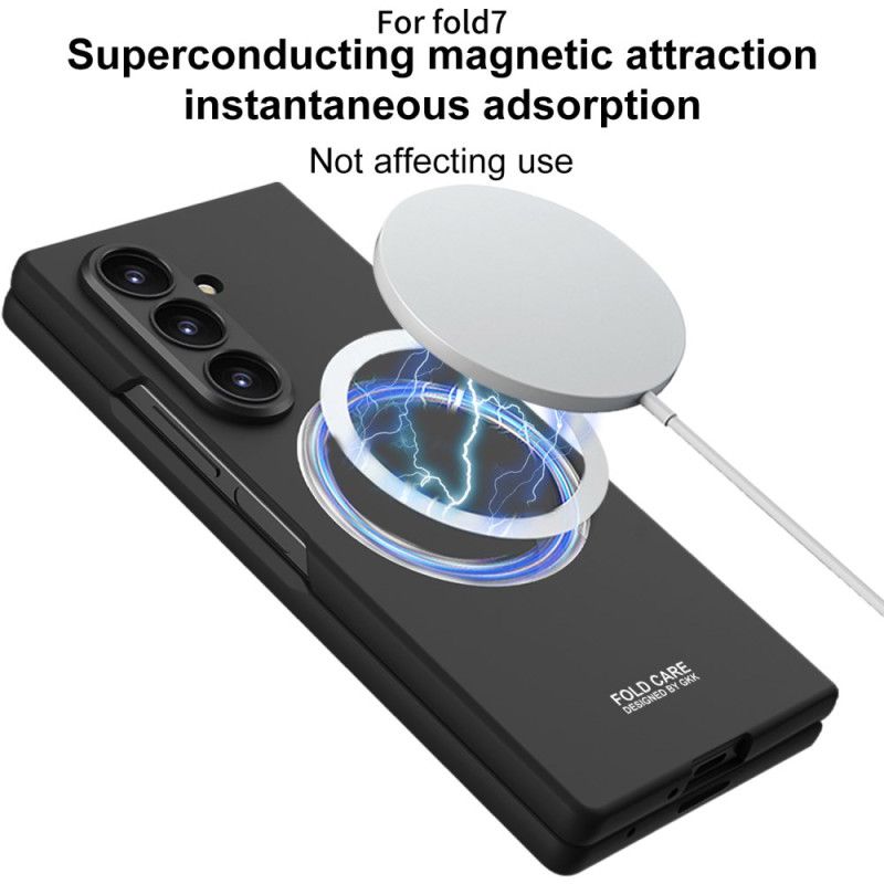 Cover Samsung Galaxy Z Fold 7 Magnetisk Med Hærdet Glasskærmbeskytter