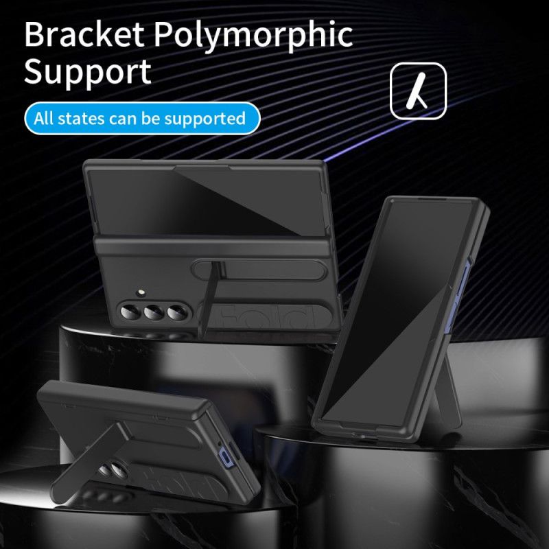 Cover Samsung Galaxy Z Fold 7 Manuel Rem Og Skærm I Hærdet Glas Beskyttelse