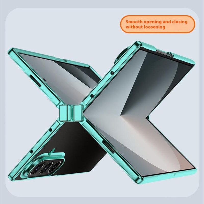 Cover Samsung Galaxy Z Fold 7 Metaleffekt Hængseldesign