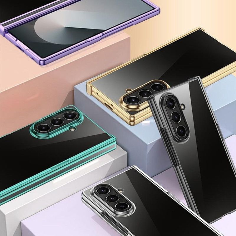 Cover Samsung Galaxy Z Fold 7 Metaleffekt Hængseldesign