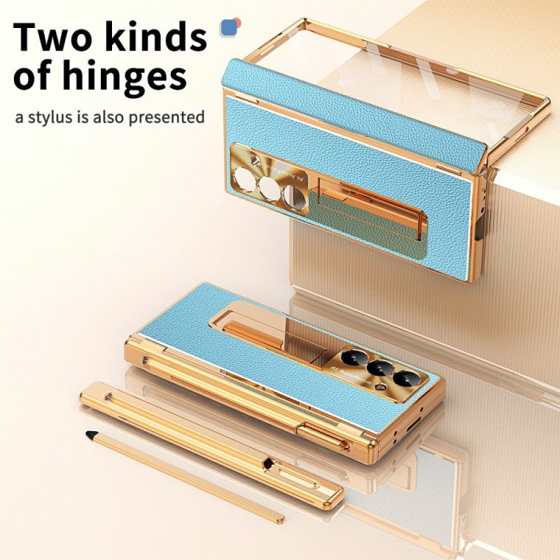 Cover Samsung Galaxy Z Fold 7 Premium Design Med Hængselbeskytter