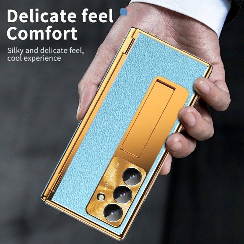 Cover Samsung Galaxy Z Fold 7 Premium Design Med Hængselbeskytter