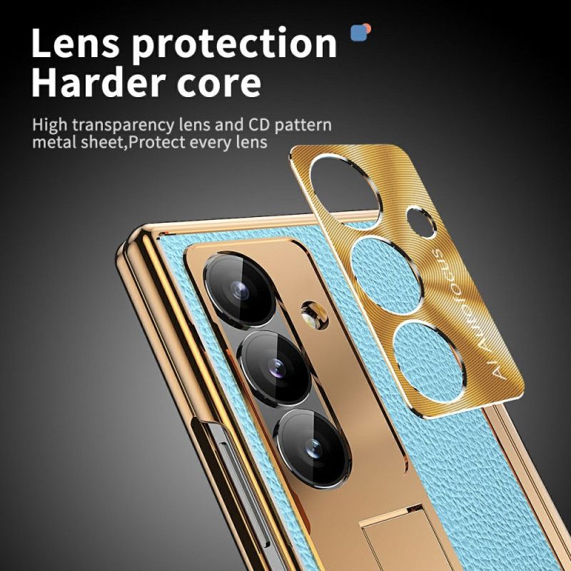 Cover Samsung Galaxy Z Fold 7 Premium Design Med Hængselbeskytter