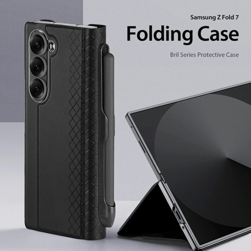 Cover Samsung Galaxy Z Fold 7 Telefon Etui Bril Series Dux Ducis Stylusholder