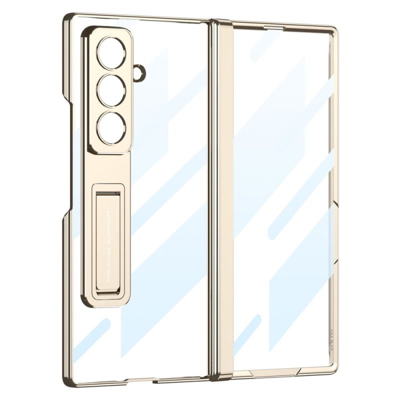 Cover Samsung Galaxy Z Fold 7 Telefon Etui Hængselbeskyttelse Og Indbygget Stativ