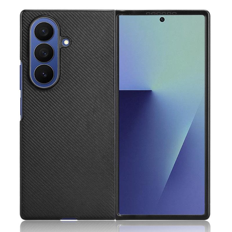 Cover Samsung Galaxy Z Fold 7 Telefon Etui Klassisk Lædereffekt