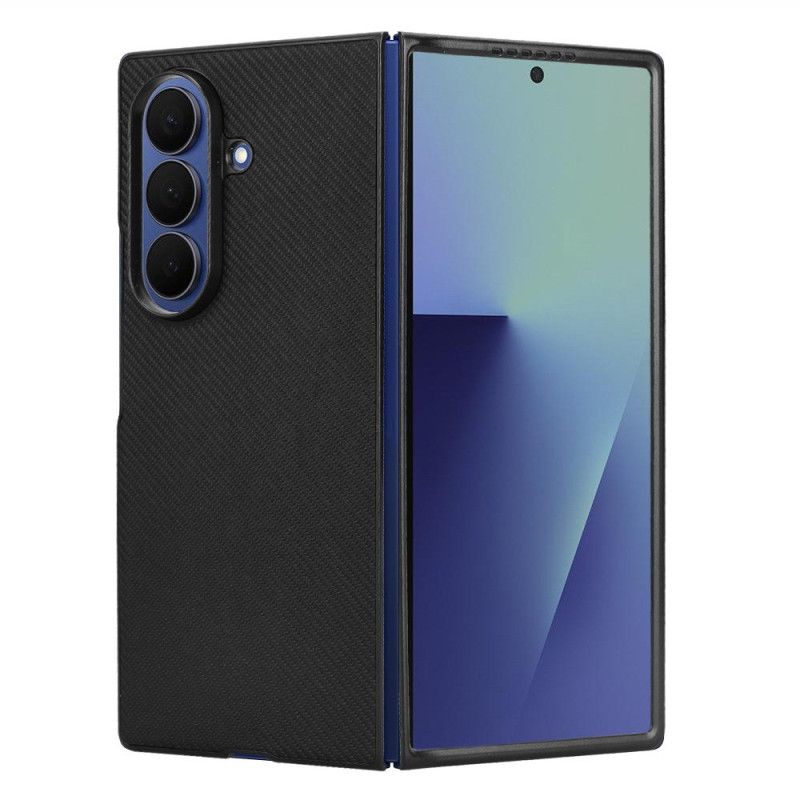 Cover Samsung Galaxy Z Fold 7 Telefon Etui Klassisk Lædereffekt