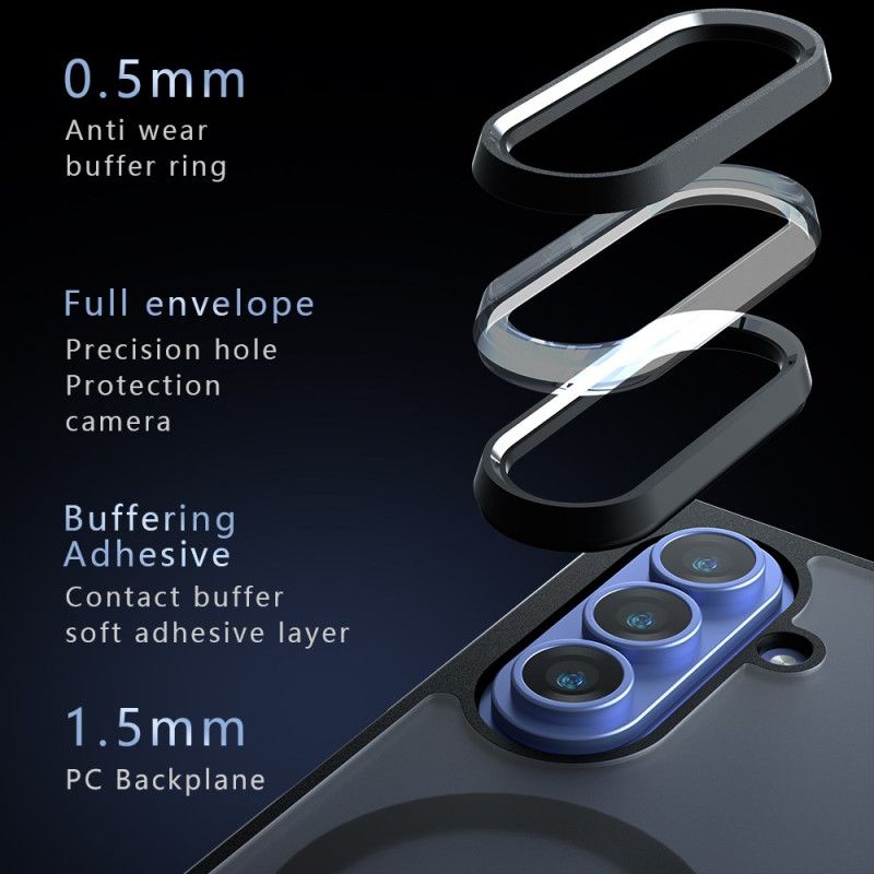 Cover Samsung Galaxy Z Fold 7 Telefon Etui Magsafe Kompatibel Frosted