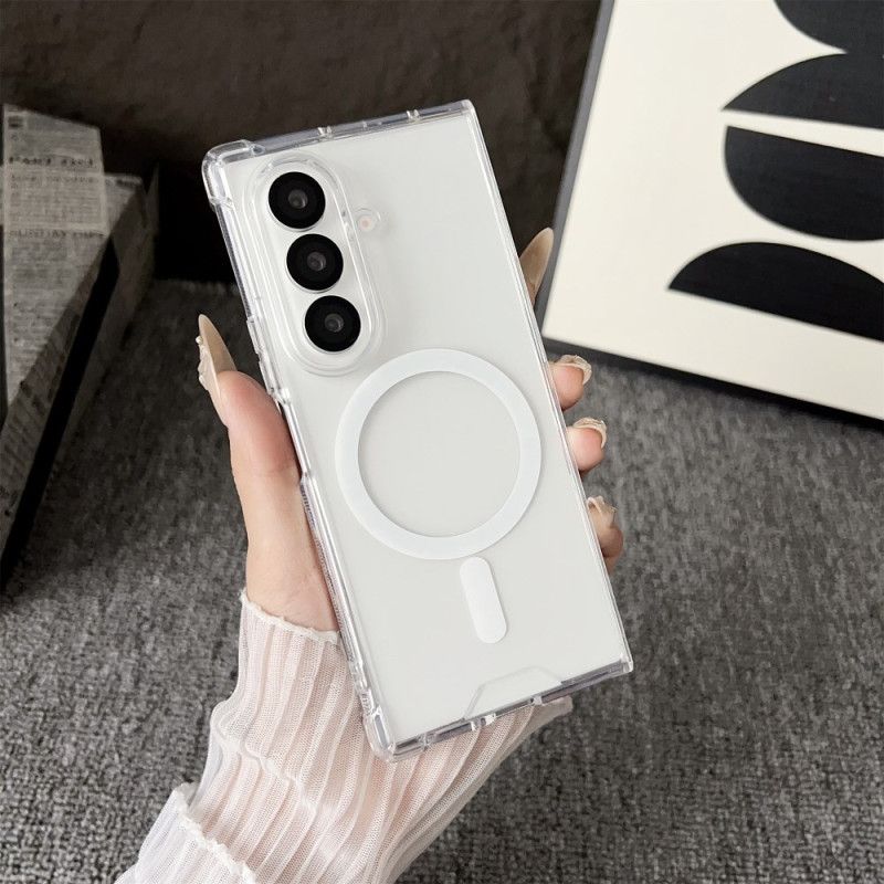 Cover Samsung Galaxy Z Fold 7 Telefon Etui Magsafe-kompatibel Gennemsigtig