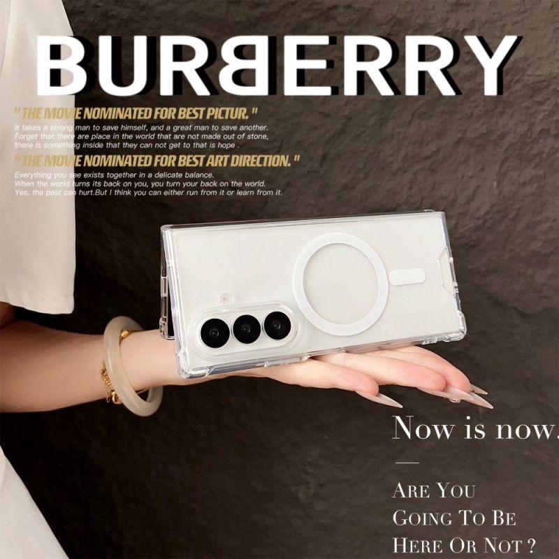 Cover Samsung Galaxy Z Fold 7 Telefon Etui Magsafe-kompatibel Gennemsigtig