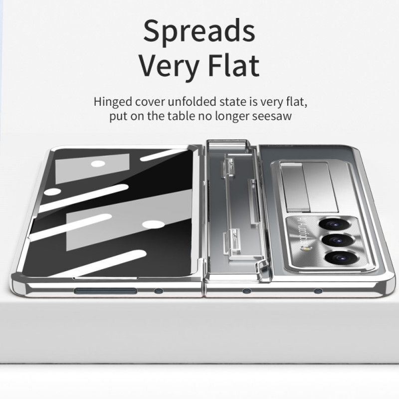 Cover Samsung Galaxy Z Fold 7 Telefon Etui Magsafe-kompatibel Med Stativ Og Skærmbeskytter