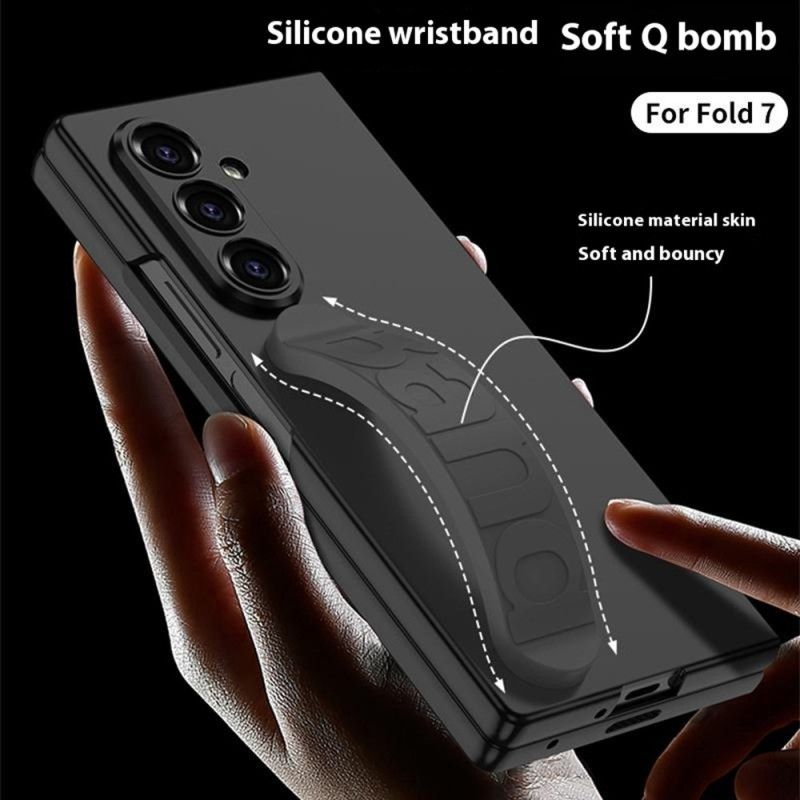 Cover Samsung Galaxy Z Fold 7 Telefon Etui Manuel Strop-stativ