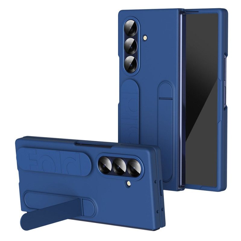 Cover Samsung Galaxy Z Fold 7 Telefon Etui Stander Og Håndledsrem