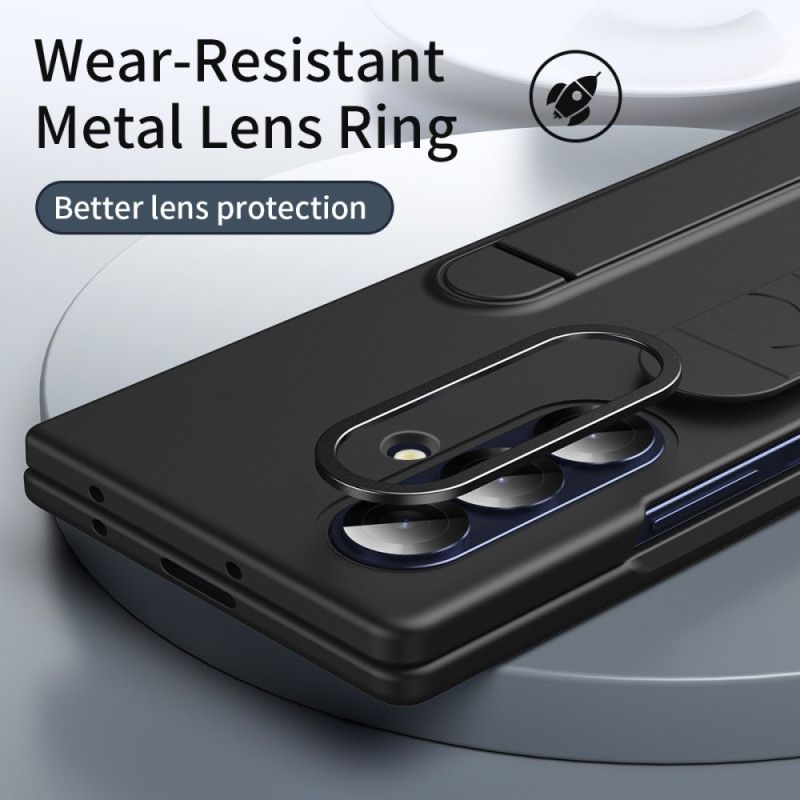 Cover Samsung Galaxy Z Fold 7 Telefon Etui Stander Og Håndledsrem