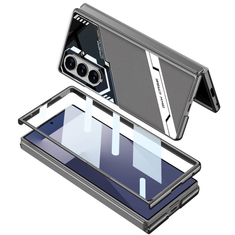 Cover Samsung Galaxy Z Fold 7 Telefon Etui Stilfuld Med Gkk-holder