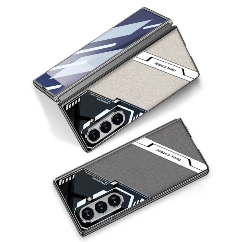 Cover Samsung Galaxy Z Fold 7 Telefon Etui Stilfuld Med Gkk-holder