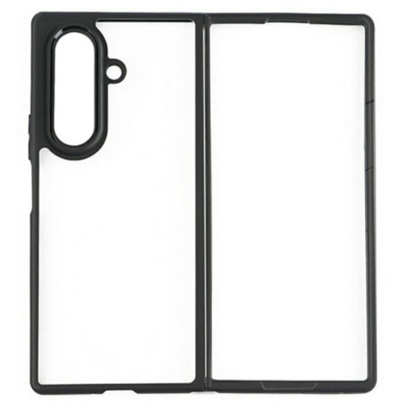 Cover Samsung Galaxy Z Fold 7 Telefon Etui Stødsikker Med Gennemsigtighed Tilbage