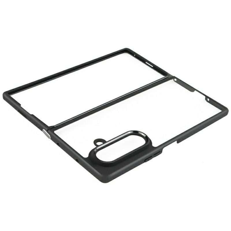 Cover Samsung Galaxy Z Fold 7 Telefon Etui Stødsikker Med Gennemsigtighed Tilbage