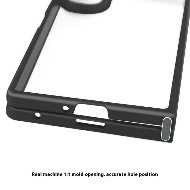 Cover Samsung Galaxy Z Fold 7 Telefon Etui Stødsikker Med Gennemsigtighed Tilbage