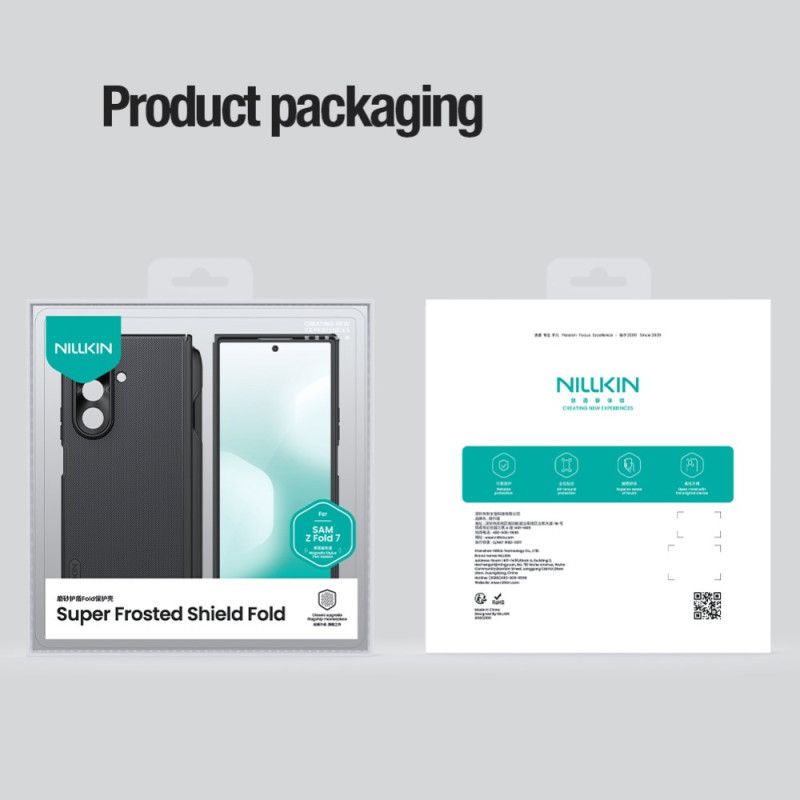Cover Samsung Galaxy Z Fold 7 Telefon Etui Super Frosted Shield Serie Nillkin