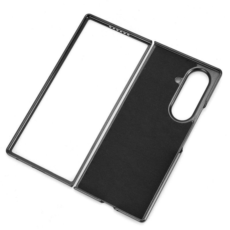 Cover Til Samsung Galaxy Z Fold 7 Couture Med Lædereffekt