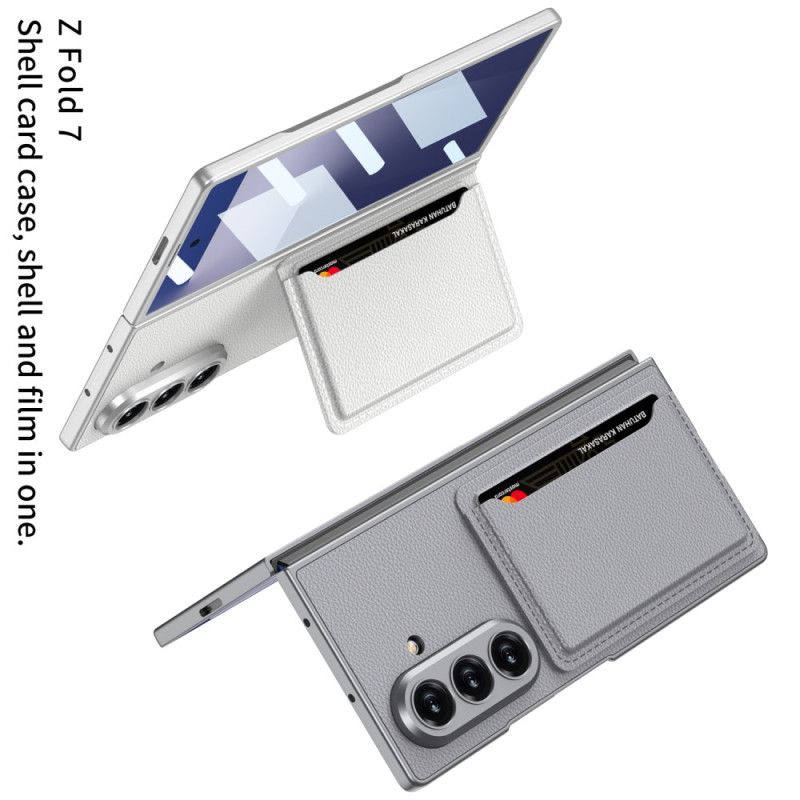 Cover Til Samsung Galaxy Z Fold 7 Gkk Kortholder Og Stander