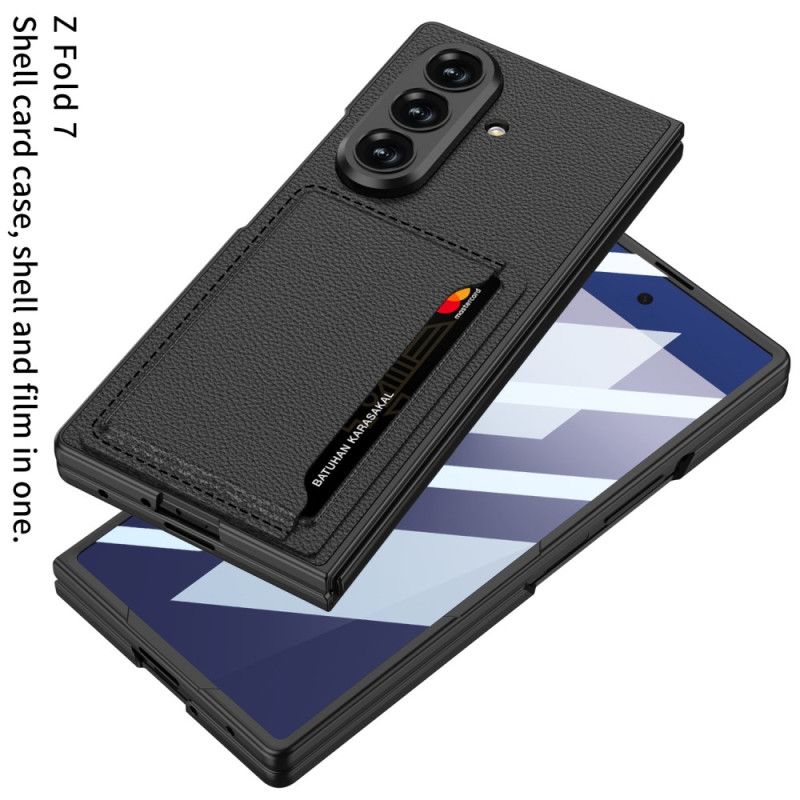 Cover Til Samsung Galaxy Z Fold 7 Gkk Kortholder Og Stander