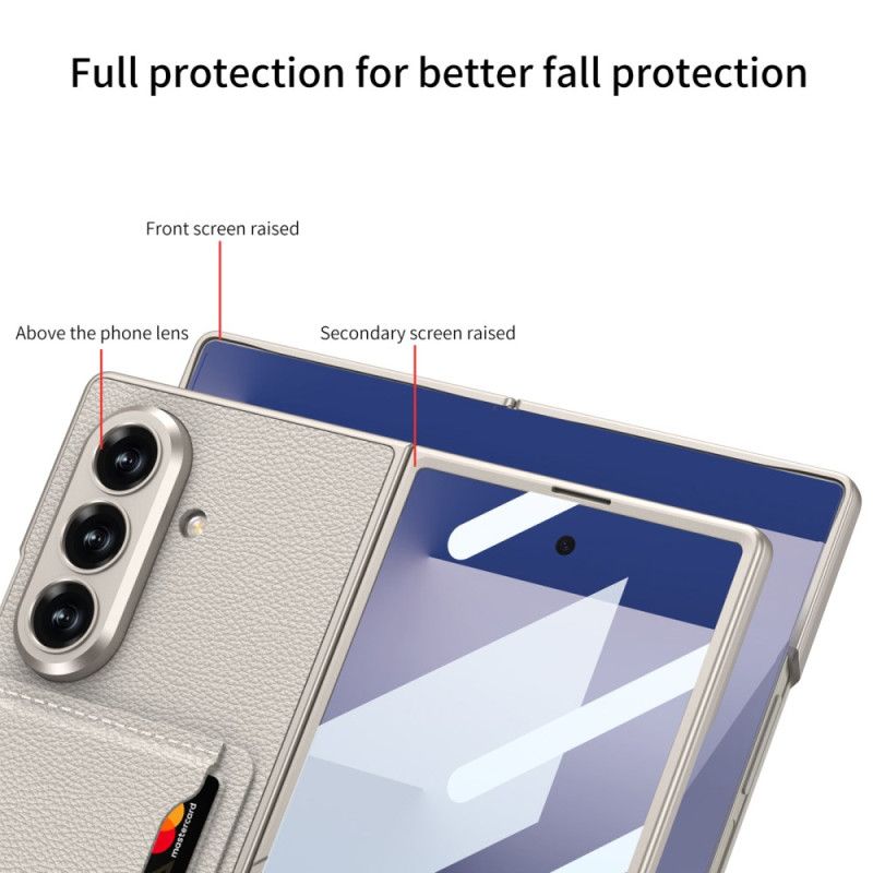 Cover Til Samsung Galaxy Z Fold 7 Gkk Kortholder Og Stander