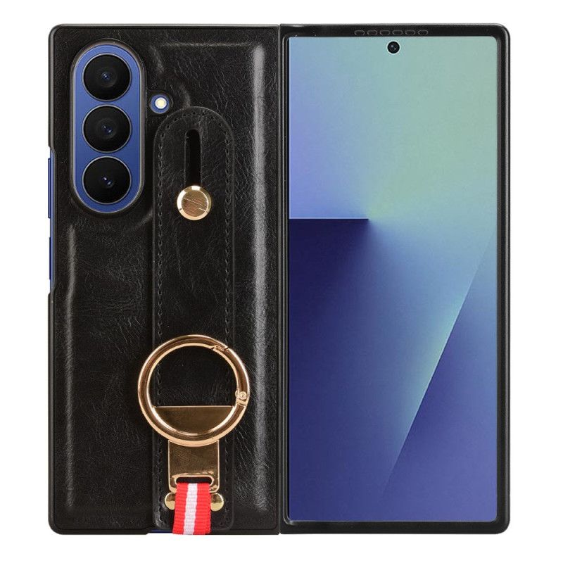Cover Til Samsung Galaxy Z Fold 7 Håndledsrem Og Stativ