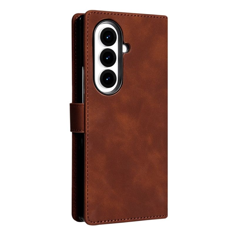 Læder Cover Samsung Galaxy Z Fold 7 Azns Ruskindseffekt