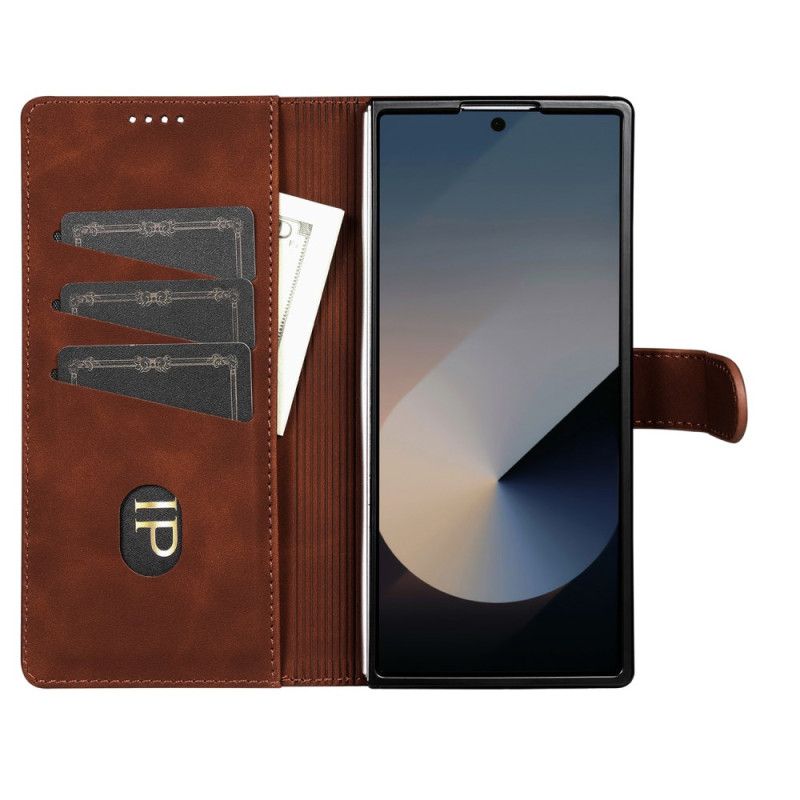 Læder Cover Samsung Galaxy Z Fold 7 Azns Ruskindseffekt
