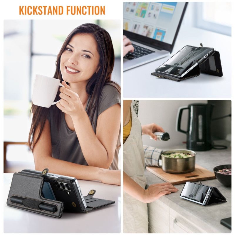 Læder Cover Samsung Galaxy Z Fold 7 Caseme