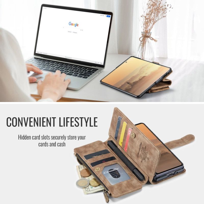 Læder Cover Samsung Galaxy Z Fold 7 Caseme