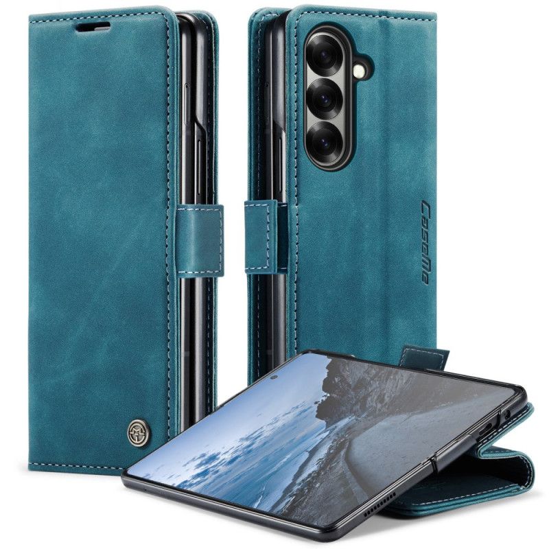 Læder Cover Samsung Galaxy Z Fold 7 Telefon Etui Caseme