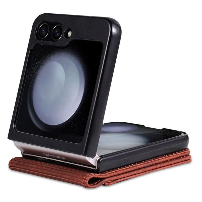 Cover Samsung Galaxy Z Flip 7 Fe Azns Kortholder I Kunstlæder