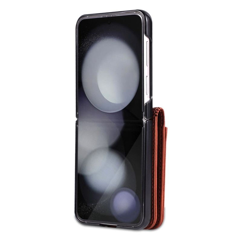 Cover Samsung Galaxy Z Flip 7 Fe Azns Kortholder I Kunstlæder
