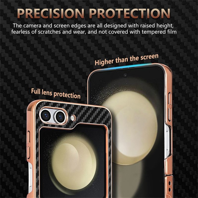 Cover Samsung Galaxy Z Flip 7 Fe Azns Kulfiber