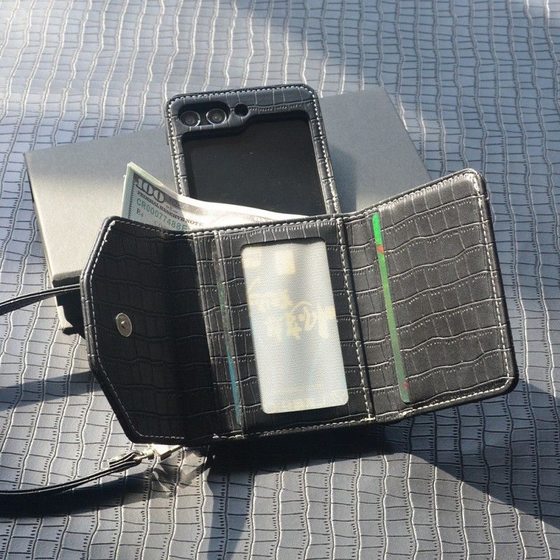 Cover Samsung Galaxy Z Flip 7 Fe Bambusstruktur