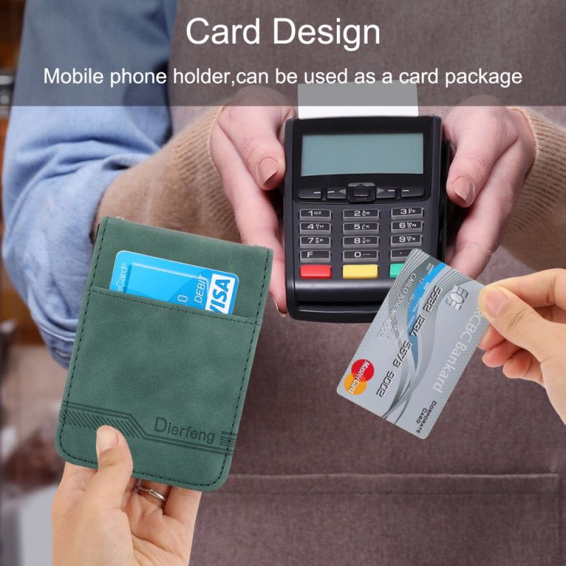 Cover Samsung Galaxy Z Flip 7 Fe Dierfeng Kortholder