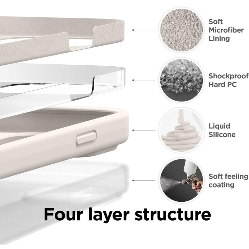 Cover Samsung Galaxy Z Flip 7 Fe Ensfarvet