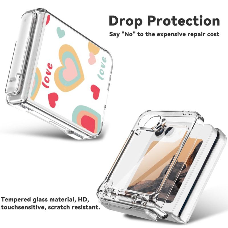 Cover Samsung Galaxy Z Flip 7 Fe Forskellige Mønstre